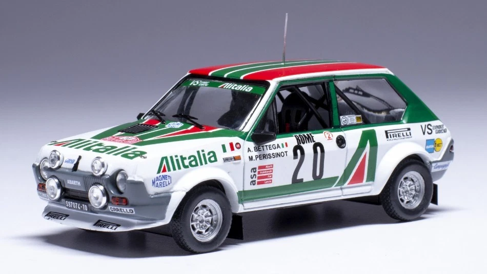 Ixo Model FIAT RITMO 75 ABARTH N.20 RALLY MONTE CARLO 1979 BETTEGA-PERISSINOT 1: - Immagine 1 di 1