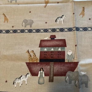 1994 Daisy Kingdom “Past & Presents” Animal Crackers Border Noah’s Ark 36 x 44” - Picture 1 of 3