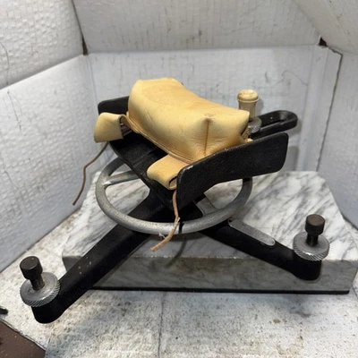 Antiguo but Goodie Gene Beecher Rifle Disparo Descanso Muy Buen Estado RARO Encontrar Foto 1 de 4