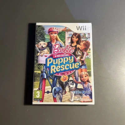 Barbie & Her Sisters: Puppy Rescue - Nintendo Wii / Wii U - PAL - Rare - Sealed - Image 1 of 3
