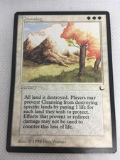 Cleansing - The Dark, Magic the Gathering MtG