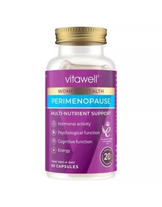 Vitawell Women's Health Perimenopause Multi-Nutreint Support Capsules 60s NEW - Picture 1 of 5