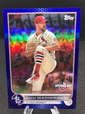2022 Topps Opening Day Adam Wainwright BLUE FOIL Parallel St. Louis Cardinals 