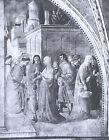 St. Peter Giving Alms, Fra Angelica, Vatican, Rome, Magic Lantern Glass Slide