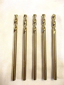 Drill Bits, #23 Cobalt, USA, Chicago Latrobe, 5 pc Lot, New/Other. - Picture 1 of 3
