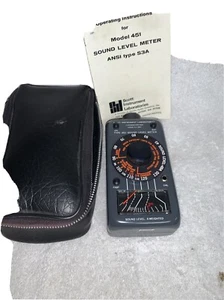 Scott Instruments 451 SOUND LEVEL METER With Case - Picture 1 of 3