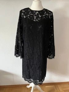 Saint Tropez Kleid Gr. M 38 Spitze Vintage-Look schwarz neu - Bild 1 von 4