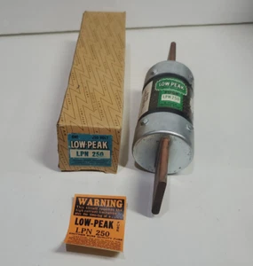 Bussmann LPN 250 Low-Peak 250AMP 250V Buss Fuse - Picture 1 of 3