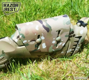 The Best Multicam Cheek Riser .125" Razor Rest Premium Camo Rifle Stock Pad USA - Picture 1 of 11