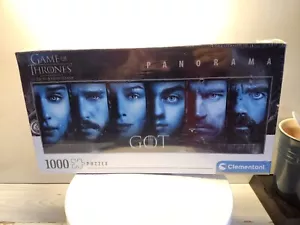 Brand New Sealed Clementoni Game of Thrones Panorama Jigsaw Puzzle (1000 Pieces) - Picture 1 of 7
