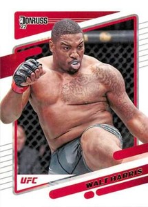 Walt Harris 187 2022 Donruss UFC