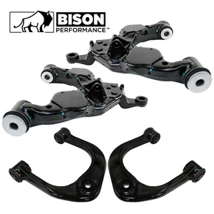 Bison Performance 4pc Front Upper & Lower Control Arm Kit For Sequoia Tundra - Picture 1 of 11