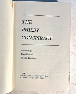 The Philby Conspiracy 1968 First Edition HC No Dust Cover - Foto 1 di 6