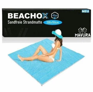 BEACHOX Estera de playa sin arena Manta de playa Manta de picnic Toalla de playa Estera de camping - Imagen 1 de 6