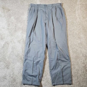 Vintage 80s Bonjour Sports Club Grey Pants 36 Medium M - Picture 1 of 10