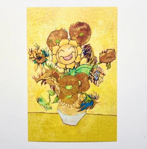 Pokémon Center × Van Gogh Museum Sunflora Postcard Shipped in Toploader - Picture 1 of 3