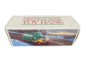 Vintage 1985 First Hess Truck Toy Bank - NIB, Mint Condition, Collectors Item - Picture 1 of 5
