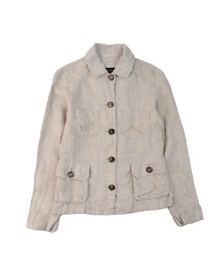 Ladies Max Mara Classic Linen Short 4 Pockets Jacket Size S / UK8 - Image 1 of 4