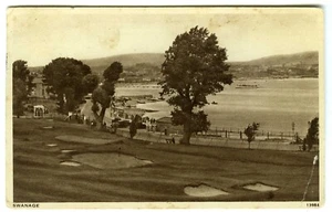 1940s Postcard Swanage Bay Sent to Stretford Hatherley Road Cheltenham June 1947 - Picture 1 of 2