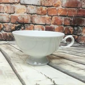 Tasse weiß Vohenstrauss Johann Seltmann Bavaria Germany Ornamente Kaffee Tee - Bild 1 von 6