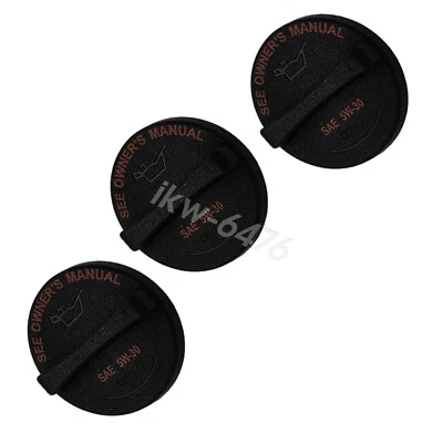 3x Tapa de llenado de aceite de motor 26510-26611 para Elantra Azera Optima Rio5 Soul 2006-22 Foto 1 de 4