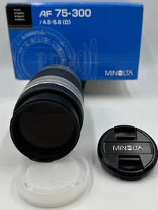 Minolta AF 75-300mm/f4.5-5.6 (D) Macro Lens - Picture 1 of 20