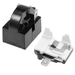 Premium Mini Fridge Starting Relay and Overload Protector 12 Pin 15 Ohm - Picture 1 of 36