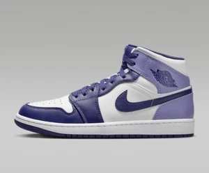 Air Jordan 1 Mid Blueberry Para hombres Zapatos Entrenadores Tenis DQ8426 515 UK 6 - 13 - Imagen 1 de 10
