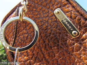 NEU BURBERRY Brindley ITALIEN 375 $ Staubbeutel Geldbörse Armband Geldbörse Schlüssel Leder - Bild 1 von 12