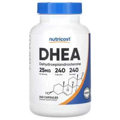 DHEA25 240 Vkaps 25 MG by NUTRICOST !!-MEGA PACK-! 240 KAPSELN