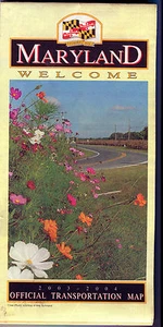 Vintage Road Map 2003/04 Maryland State-issued - Bild 1 von 1