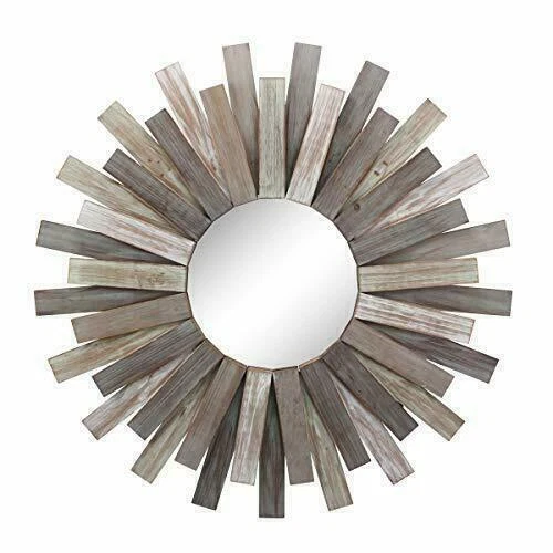 Stonebriar SB-6138A 32 inch Wall-mounted Round Mirror