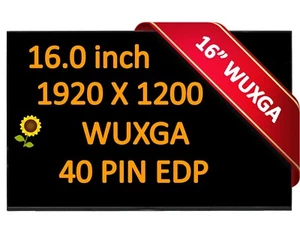 Lenovo LOQ 16APH8 LOQ 16IRH8 LCD Screen Display Panel 16" Wuxga IPS 5D11J74768 - Picture 1 of 4