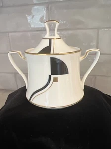 Noritake Portfolio Covered Sugar Bowl 7739 Fine China Japan Replacement - Picture 1 of 7