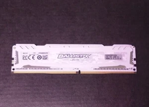 Crucial Ballistic Sport 4gb 2400 MHz ddr4 Ram White - Picture 1 of 2
