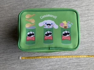 Unbenutzte Zimtrolle x Pringles Collaboration Beutel Animation grün Japan neu - Bild 1 von 12