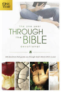 The One Year Through the Bible Devotional: 365 Devotions That Guide - ACCEPTABLE