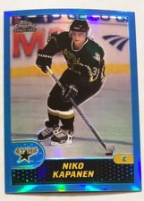 2001-02 Topps Chrome RC REFRACTOR Niko Kapanen #172 Dallas Stars ROOKIE