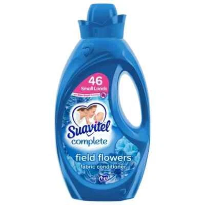 Suavitel Complete Liquid Fabric Conditioner, Laundry Fabric Softener 46 oz