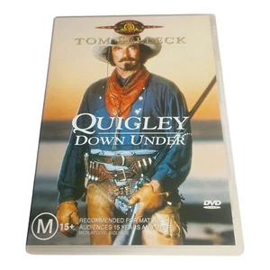 Quigley Down Under DVD Tom Selleck MGM Aus Western Region 4 Widescreen - Picture 1 of 3