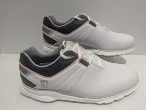 Scarpe da golf Footjoy Pro SL bianche uomo taglia 6 nuove + scatola FJ 53074k - Foto 1 di 11