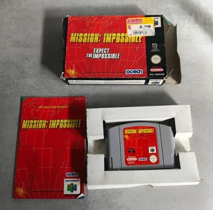 Mission Impossible cartuccia gioco Nintendo N64 in scatola spedizione gratuita - Foto 1 di 1
