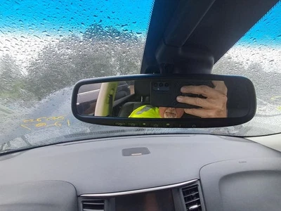 Rear View Mirror With Automatic Dimming Fits 13-23 ALTIMA 2517978 - Image 1 of 4