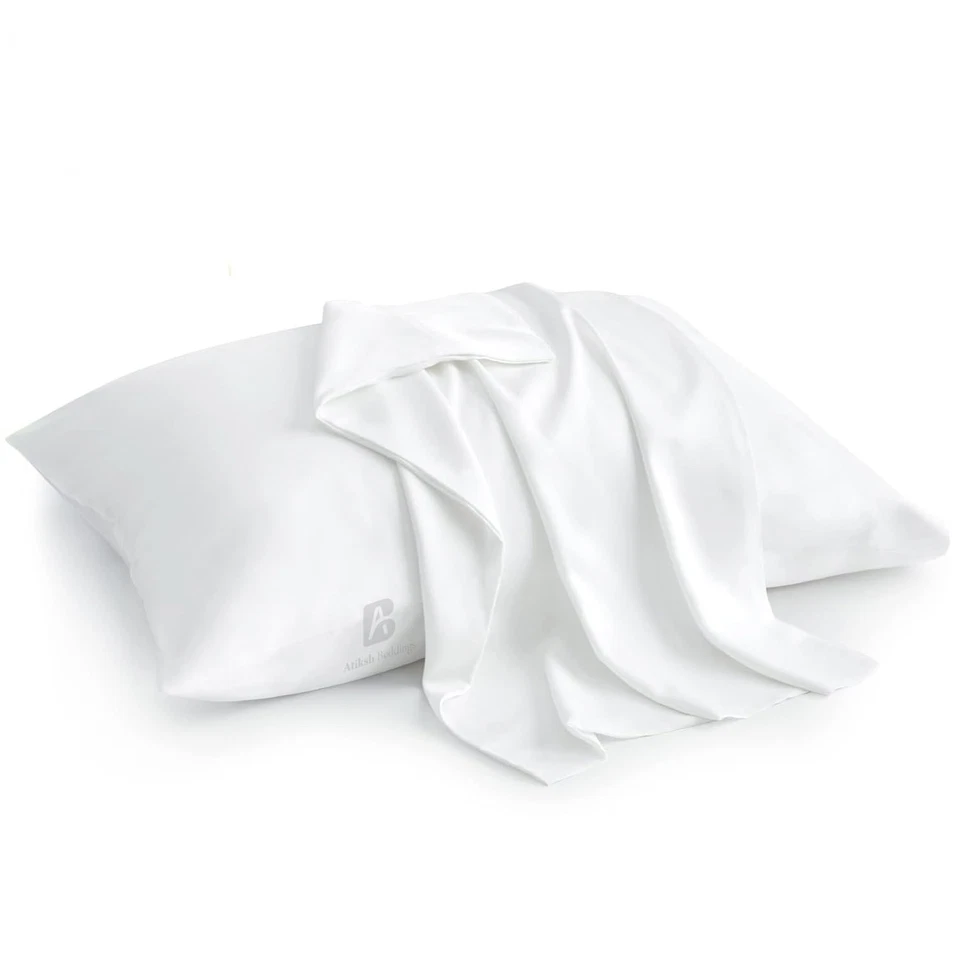 Fundas de almohada de viaje Atiksh para niños pequeños, paquete de 2, 100 % algodón egipcio suave, 12x16 Foto 1 de 4