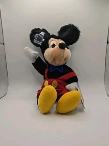 Walt Disney Productions 10" Vintage Mickey Mouse Applause Stuffed Toy - Picture 1 of 9