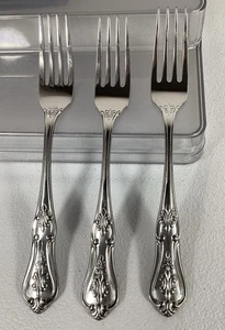 Liberty Tischbesteck Gabeln Sherrill 18/10 USA Gabeln 8" 3er Set Old English - Bild 1 von 11