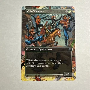 Web-Warriors (Borderless) Marvel's Spider-Man Foil - Picture 1 of 9