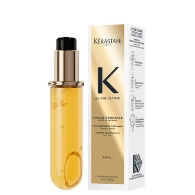 Kerastase Elixir Ultime L'Huile originalev Refill 75ml Olio illuminante capelli - Immagine 1 di 4