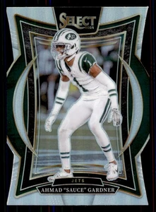 2024 Panini Select Concourse Silver Prizm Troquelado #93 Ahmad "Salsa" Gardner Jets - Imagen 1 de 2