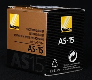 Nikon AS-15 Flash Sync Terminal Adapter - New in Box! - Picture 1 of 6